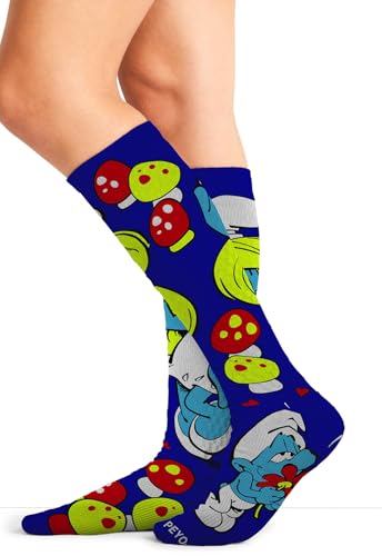 Cherokee Legwear Compression Socks for Women 10-15 mmHg (1-Pair Pack) - color: Smurfette, size: One Size