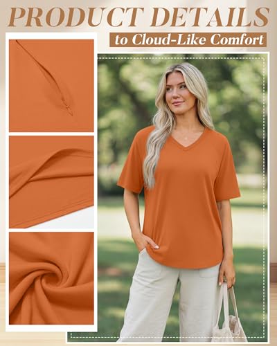 3 Pack Women's Nursing Shirts - color: Light Khaki, Army Green, Orange, size: XX-Large