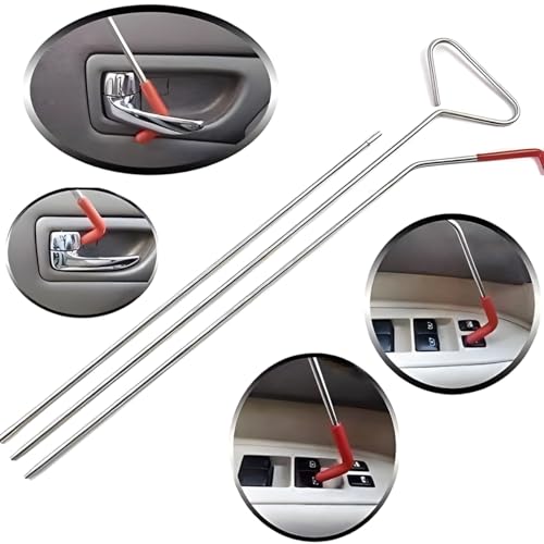 4 Pack 63 Inch Adjustable Emergency Car Long Reach Tool Kit