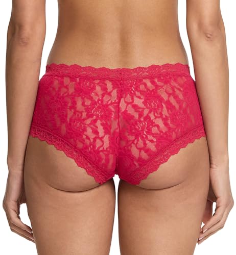 hanky panky Women's Signature Lace Boyshorts - color: Beet Juice, size: X-Small