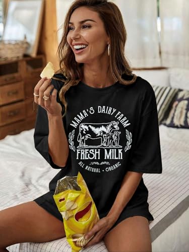 Oversized Nursing Shirts for Breastfeeding Friendly Zipper Nursing Shirt Maternity Mama Breast Feeding Tops - color: Black-a, size: X-Large