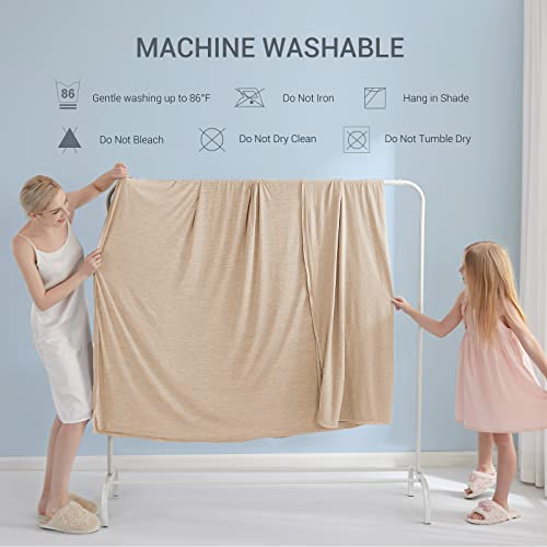 Marchpower Arc-Chill Cooling Blanket for Hot Sleepers Throw Size Beige - color: Beige, size: Throw 51" X 67"