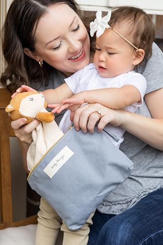 Pearhead Mom Things And Baby Things Pouch Set, Diaper Bag Organizer