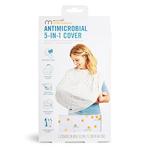 Munchkin® Milkmakers® 5-in-1 Nursing Cover, Quiet Skies - style: Quiet Skies