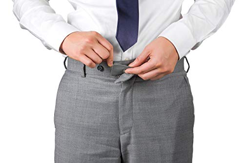 Johnson & Smith Pants Extenders | Cotton Material | Adjustable Waist Extender for Pants - color: Hooks