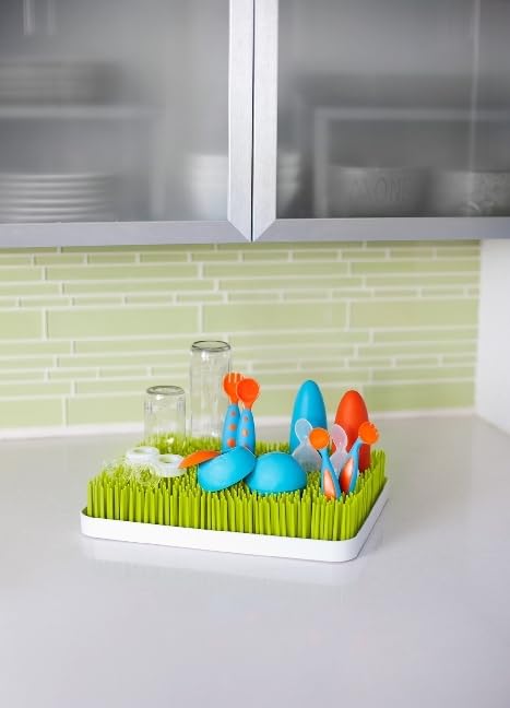 Boon Lawn Countertop Baby Bottle Drying Rack - Spring Green - 13.5x11x2.5 - size: 2 Count (Pack of 1)