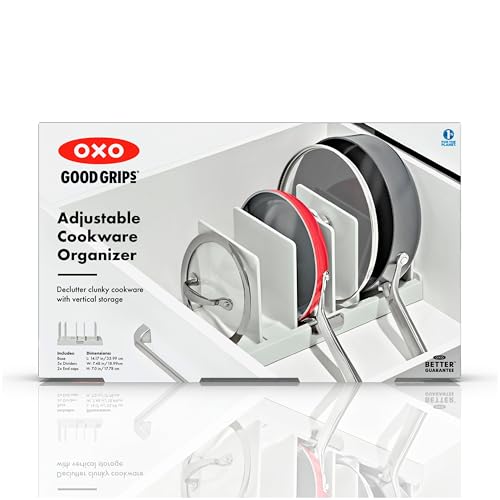 OXO Good Grips Adjustable Cookware Organizer - style: Adjustable Cookware Organizer