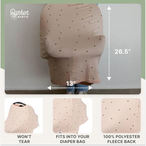 Parker Baby Co. Multi-Use Cover - Carseat Cover, Nursing Cover - Bliss - color: Bliss