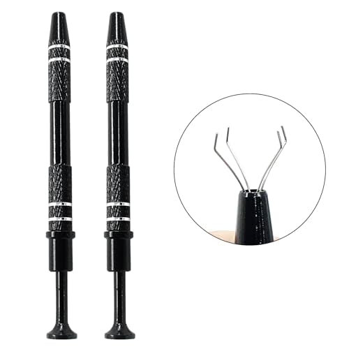 Hordion 4-Claw Pick up Tool Piercing Ball Grabber(3 Pack, Black) - color: Black, size: 3 Pcs