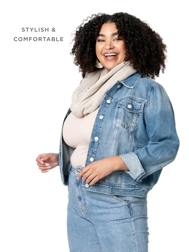 We are Amma | The Cocoon™ - Newborn Essentials Must Haves: Nursing Cover for Breast Feeding Essentials | Nursing Sweater Used as Breastfeeding Cover (Natural, Plus Size) - color: Natural, size: Plus Size