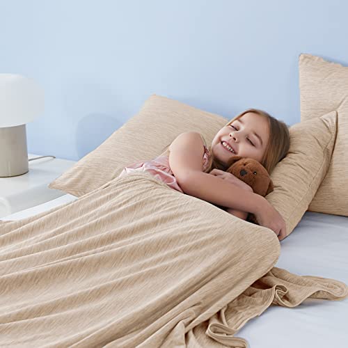Marchpower Arc-Chill Cooling Blanket for Hot Sleepers Throw Size Beige - color: Beige, size: Throw 51" X 67"