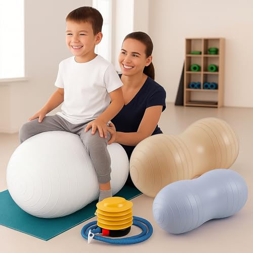 Jexine Peanut Ball for Kids Therapy Pregnancy - color: Farmhouse Color