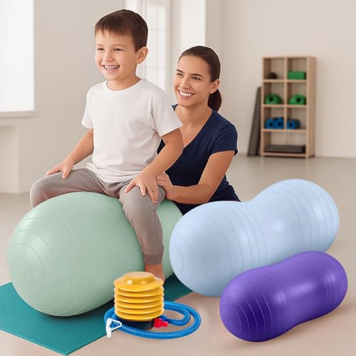 Jexine Peanut Ball for Kids Therapy Pregnancy - color: Morandi Color