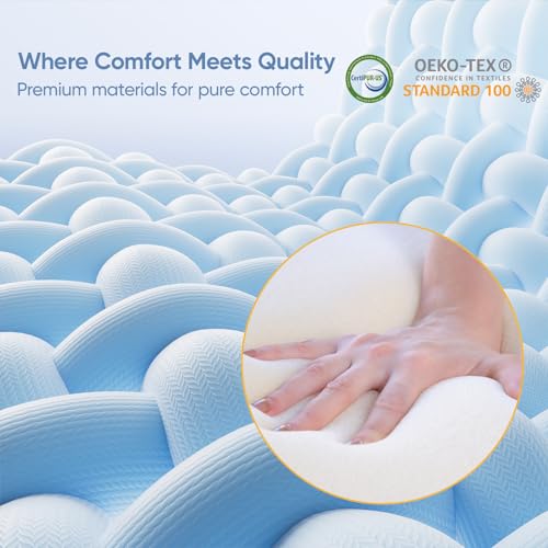 Welzona Wedge Pillow for Sleep Apnea, 10inch Bed Wedge - size: 22*24*10in