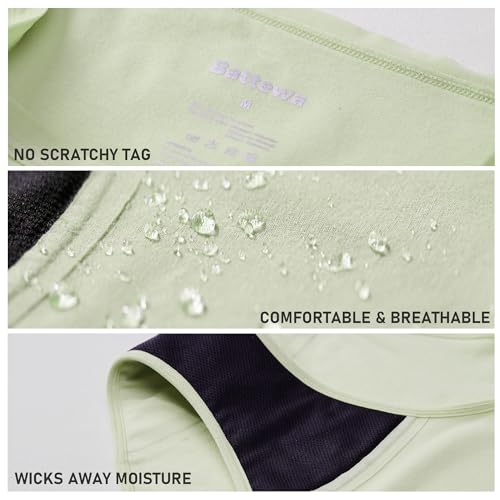 BATTEWA 50ml Incontinence Underwear for Women Leak Proof Panties 5Black, M - color: Black, size: Medium