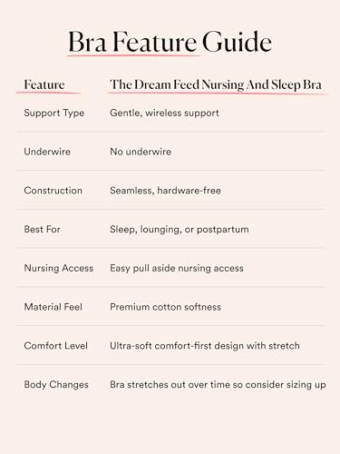 HATCH The Dream Feed Nursing & Sleep Bra - color: Sand/Sand (Pack of 2), size: X-Large