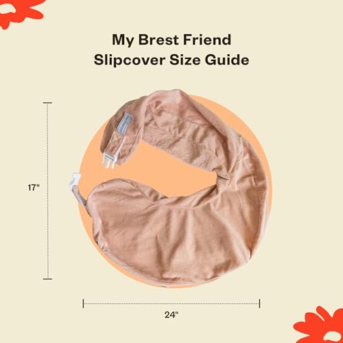 My Brest Friend Nursing Pillow - Deluxe - Flower Key Gray - color: Flower Key Grey