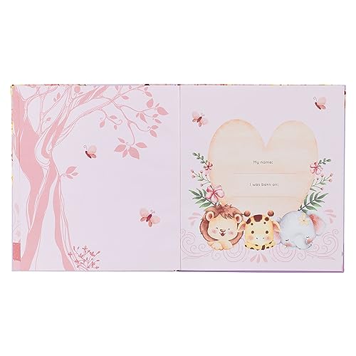 With Love My First Year A Memory Book for Baby Girls Purple Keepsake Photo Book