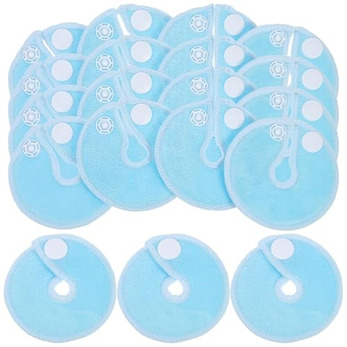 Feeding Tube Pads, G Tube Covers Gtube Button Covers Holder, 28 Pack Blue - color: Blue, size: 28 Pack