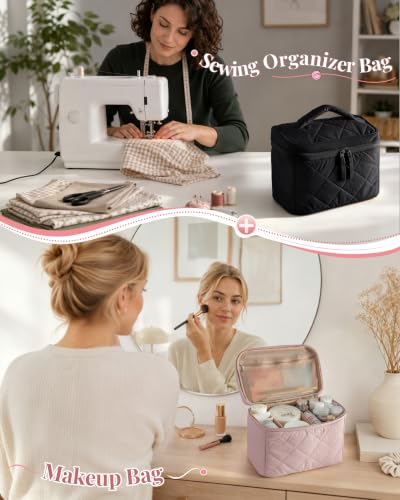 Marscamd Medicine Storage Bag with 2 Customized Dividers, Black (Bag Only) - color: Black