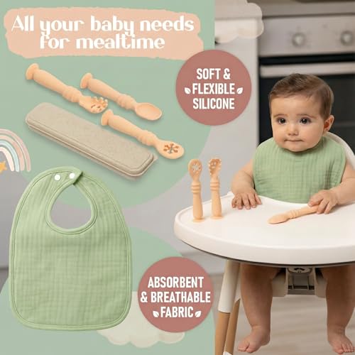New Baby Gift Basket Curated 22-Piece Set with Infant Development Toys - color: 21 PCS - MINT GREEN