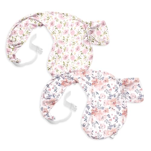 Nursing Pillow Cover Compatible with My Breast Friend Deluxe/Original - color: Meredith Allover Floral