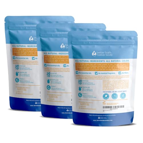Detox Foot Soak (3 Pack Bundle) Epsom Salt Foot Spa Soothing Soaks - size: 32 Ounce (Pack of 3)