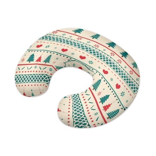 Christmas Tree Replacement Breastfeeding Christmas Covers Nursing Pillow for Baby Girl Nursing Pillow Cover for Boppy U-Shaped Breastfeeding Pillowcase - color: Christmas Tree, size: 1 pack