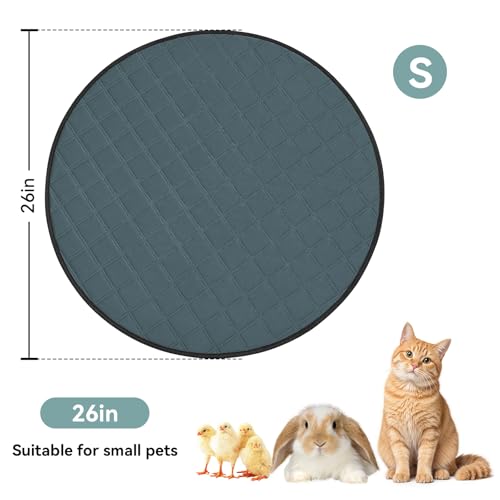 Siedihit Washable Reusable Pet Pee Pads, Absorbent Non-Slip Training Mat - size: Small - 4pack