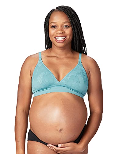 Cake Maternity Freckles Recycled Wire Free Nursing Bra for Breastfeeding, Wireless Maternity Bra (for B-H Cups) - size: (Small) 32B/E