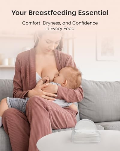 Nuliie Super Absorbent & Featherlight Disposable Nursing Pads 200 Count - size: 200 Count