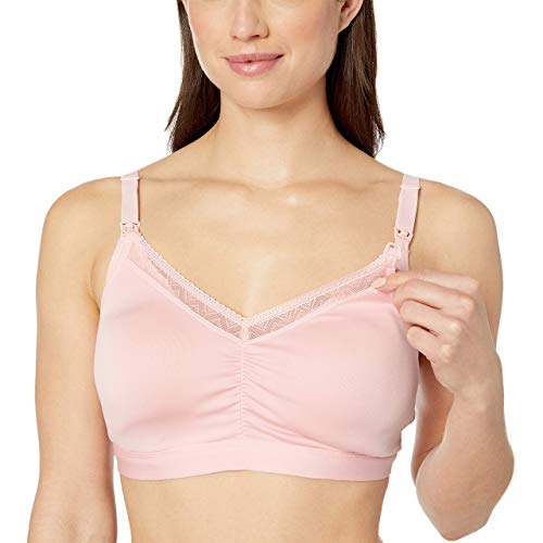 Playtex Women's Nursing Shaping Foam Wire Free W/ Lace - color: Gentle Peach, size: Small
