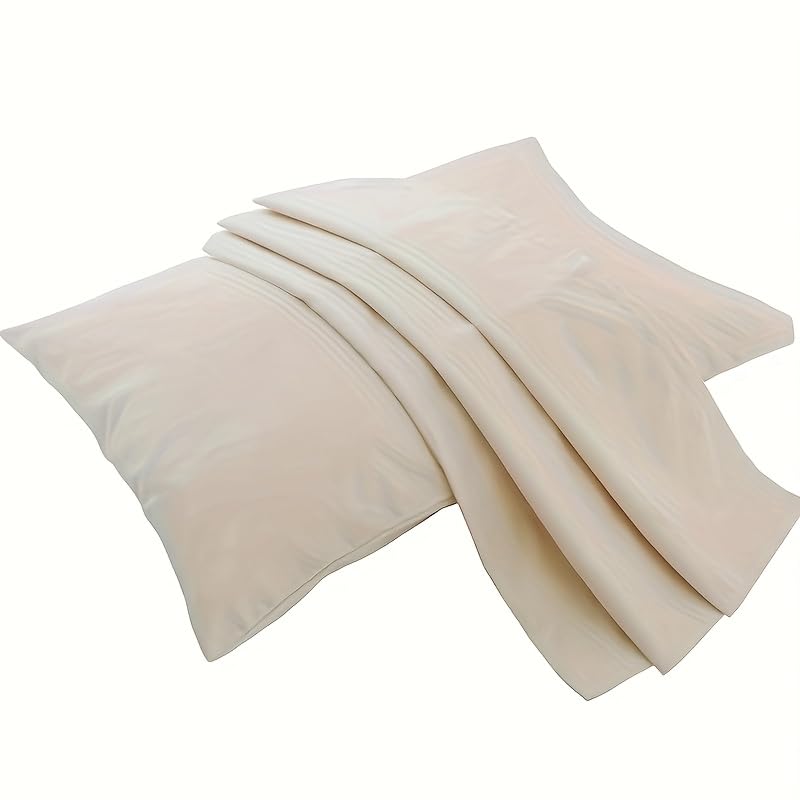 Organic Cotton Pillow Case - One Pack 20"x 26" Kids Pillow Pillowcase with No Zipper - 300 TC Thread Count - Soft, Safe and Hypoallergenic - Off White - size: 20"x26"