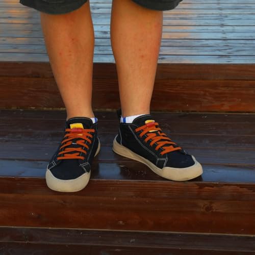 Neo-wows No Tie Shoelaces Elastic Laces for Kids Adults Athletic Sneakers - color: Khaki1