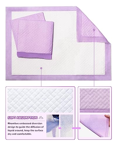 Baby Disposable Changing Pads 100 Pack Disposable Baby Underpads Ultra Soft Waterproof Diaper Changing Liners 13 x 18 in