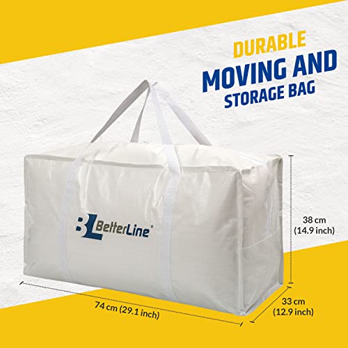 BETTERLINE Heavy Duty Moving Storage Bag 29"x13"x15" 29 Inches 65 lbs - color: Single | Large, size: Large | (29x15x13in)
