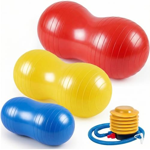 Jexine Peanut Ball for Kids Therapy Pregnancy - color: Rainbow Color