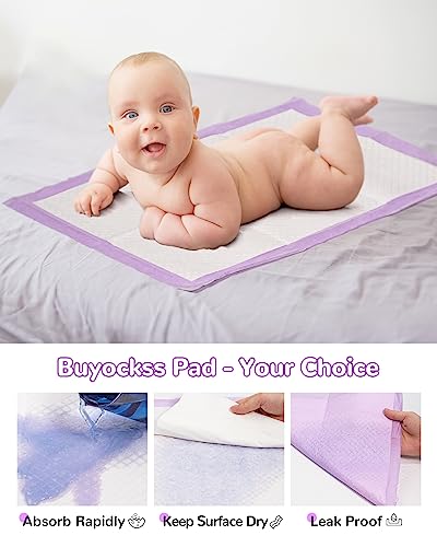 Baby Disposable Changing Pads 100 Pack Disposable Baby Underpads Ultra Soft Waterproof Diaper Changing Liners 13 x 18 in