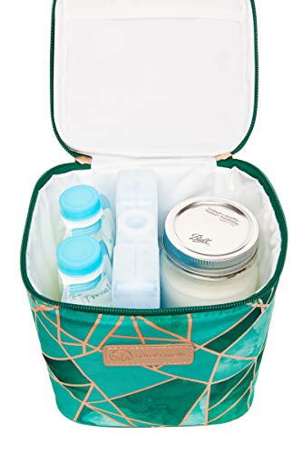 Sarah Wells Cold Gold Breastmilk Cooler with Ice Pack (Mosaic) - color: Mosaic