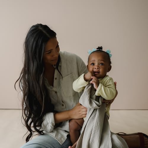 snuggle me Organic Muslin Nursing Cover Up For Baby Breastfeeding - Birch - color: Birch