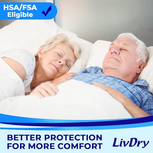 LivDry M Overnight Adult Diapers for Women and Men, Incontinence Underwear, Medium, 68-Pack - size: Medium (68 Count)
