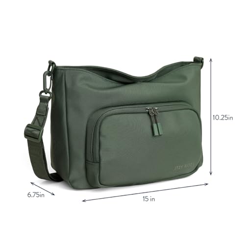 Itzy Ritzy Belong Cargo Caddy Stroller Organizer & Crossbody Bag (Green) - color: Hunter Green