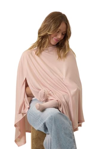 Solly Baby Nursing Cover, Breathable Breastfeeding Cover-Up, Ballet - color: Ballet