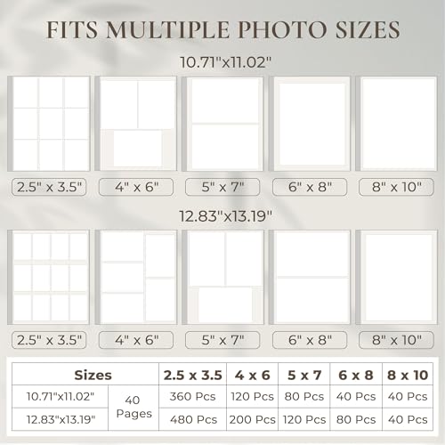 Vienrose Graduation Self Adhesive Photo Album 11x10.7 40 Pages - size: 10.71" x 11.02" 40 Pages