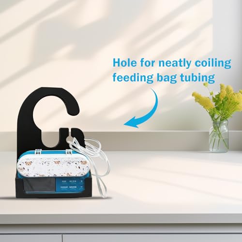 Holder Compatible with Infinity Feeding Pump(Black) - color: Black