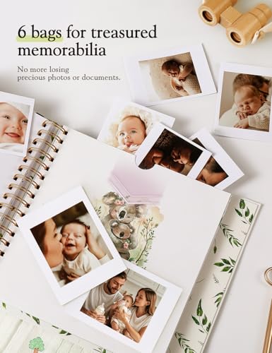 Baby Book Keepsake for Baby Gift,Baby Memory Book Scrapbook,fox - color: fox