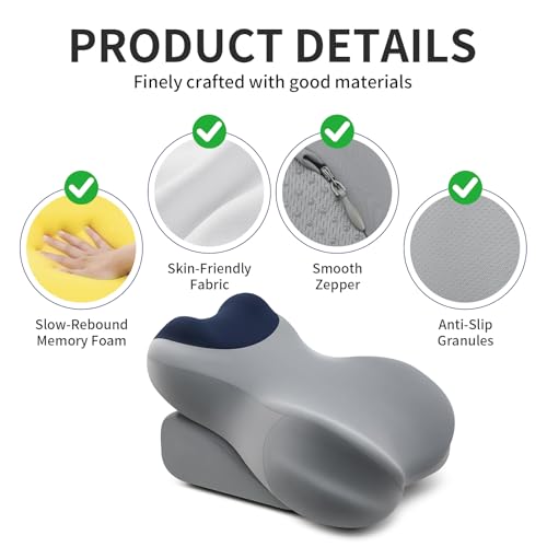 Reading Pillow for Adults, Bed Backrest Cushion, Back Support Pillow for Sitting Up, Removable Washable Cover, Wedge Pillow for Bed, Sofa, Couch, Floor Use