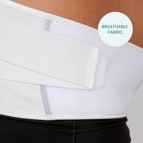 Motif Medical Pregnancy Back Brace (Small, White) - size: Small