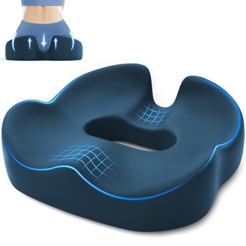 SweetSlubr X-Large Donut Pillow Seat Cushion, Lifting Cushions (Blue) - color: Blue, size: X-Large