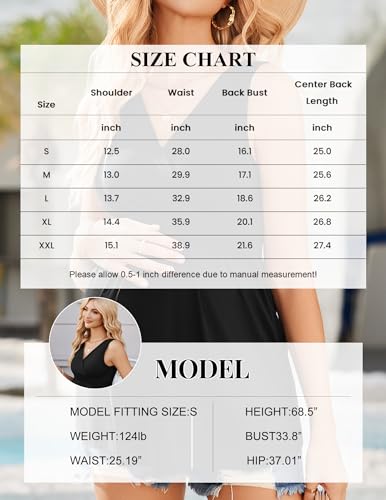 Ekouaer 3 Packs Maternity Tank Tops Sleeveless V Neck Nursing Tops - color: Black / Grey / White(3pcs), size: Small